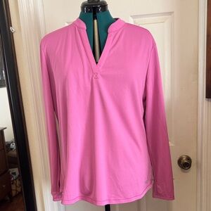 Reel Legends Vibrant Pink Long Sleeve Top